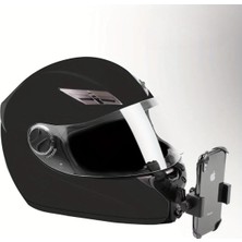 Asitan Motorsiklet Kask Önü Takılan Telefon Tutucu Aksiyon Kamerası Takılabilen Aparat