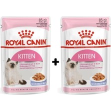 Asitan Kitten Jelly Yavru Kedi Maması, 85 Gr, 2'li Set