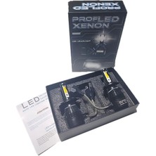 Asitan 2 Adet H7 Soket LED Xenon Far Ampulü 6000K Beyaz 8000LM