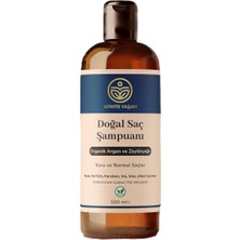 Asitan Organik Argan ve Zeytinyağı Özlü Kuru ve Normal Saçlar Için Besleyici ve Onarıcı Şampuan 5