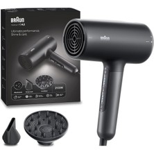 Asitan Braun BRHD425E Hd4.2 Iontec Difüzörlü Saç Kurutma Makinesi, 2 Başlıklı, 2100W