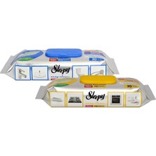Asitan Sleepy Easy Clean Süper Yağ Çözücü&kireç Sökücü Yüzey Temizlik Havlusu&mendili 4X30 (120