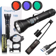 Trustfire T40R Taktikal Fener 1800 Lümen