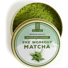 Asitan Pre-Workout Matcha Powder, Antrenman Öncesi Sporcu Matcha Tozu, Yüksek Enerji Destekli (25 Gram)