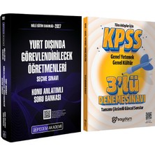 Pegem Akademi Yayıncılık 2027 Meb Yurt Dışında Görevlendirilecek Öğretmenleri Seçme Sınavı Konu Anlatımı Soru BANKASI-1114 Sf