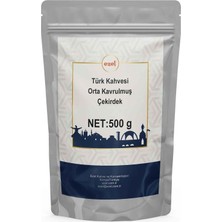 Asitan Orta Kavrulmuş Türk Kahvesi Çekirdeği 500GR - Zipli Ambalaj