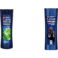 Asitan Men Seti Şampuan Günlük Arınma ve Ferahlık 350 ml X2 Şampuan Vinícius Júnior 350 ml X2