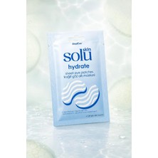 Asitan Skin Solu Hydrate Kağıt Göz Altı Maskesi Tek Çift - Nemlendirici ve Ferahlatıcı - Hyaluronik