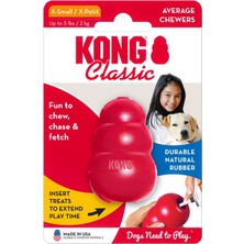 Kong Classic Köpekler Için Çok Amaçlı Isırma Oyuncağı Xs