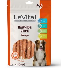 Asitan Vital Rawhide Stick With Duck Ördek Etli Köpek Ödül Çubuğu 100G Tüm Irklar Için Yetişkin K�