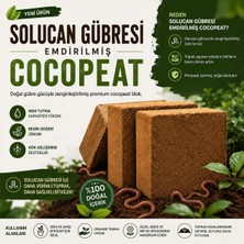 Hg Cocopeat Blok - Solucan Gübresi Emdirilmiş - 4-5 kg / 65 Lt