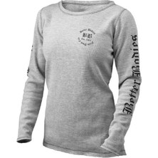 Better Bodies Women's Thermal L-S - Greymelange
