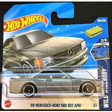Hot Wheels Tekli Arabalar '89 Mercedes-Benz 560 Sec Amg JBB11 (Wild Widebody)