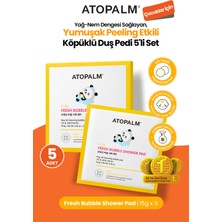 Çocuklara Özel, Yumuşak Peeling Etkili Köpüklü Duş Pedi Atopalm Fresh Bubble Shower Pad Set (5ADET)