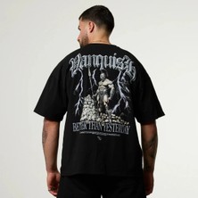 Vanquish Olympus Black Ares Oversized Boxy T Shirt