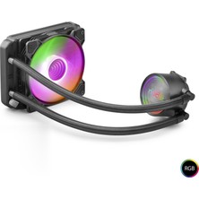 Gees Global Argb Sıvı Soğutmalı Işlemci Fanı 120 mm - Siyah ND2502