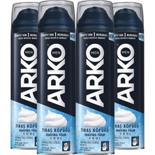Asitan Arko Men Cool Tıraş Köpüğü 4X200 ml