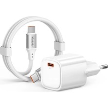 Mcdodo CH-4048 20W Gan Pd Şarj Adaptörü ve Type-C Kablo