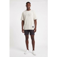 Blow Up Future Gen Somany Gri Oversize Erkek T-Shirt 141249