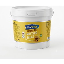 Sauchef Hardal Sos 5 kg / Mustard Sauce