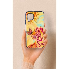 Vip Case Huawei P40 Lite Uyumlu Güneşin Kaplanı Desenli Silikon Kılıf