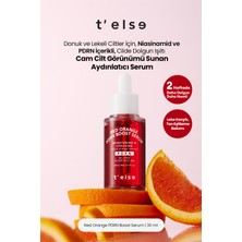 T'else Cilde Dolgun Işıltılı Cam Cilt Görünümü Sunan Aydınlatıcı Serum Telse Red Orange Pdrn Boost Serum