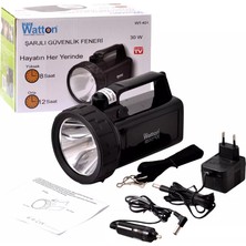 Gees Global 30W Güçlü LED Fener Yüksek Parlaklık Güvenlik Kullanımı WT-401