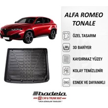 Badela 2022-2026 Alfa Romeo Tonale Bagaj Havuzu (Alt Kademe, Geniş Alan Kullanım) 3D Kauçuk