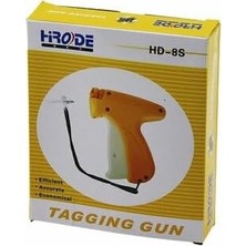 Asitan Hrode Hd-8s Etiketleme Tabancası, Profesyonel Ürün Etiketleme Kılçık Makinesi, Sarı ve Turunc
