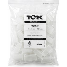 Tork Tke-2 Marker Box Kablo Etiketleme Kutusu 40X17 mm – 100 Adet