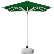 Asitan Sunminyum 225X225 Polyester Kumaşlı + 50 Litre Bidonlu Bahçe Şemsiyesi