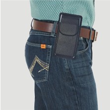 Mısırlı Grup Kemere Takılan Telefon Kılıfı Dik Bel Kemer Kılıfları Kapaklı Mıknatıslı 16.2 x 8 cm