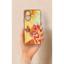Vip Case Vivo V60 Lite Uyumlu Güneşin Kaplanı Desenli Silikon Kılıf