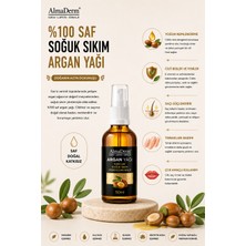 Almaderm Argan Yağı – %100 Saf Argan Oil (Pure Cold Pressed) 50 ml