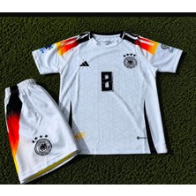 A.l.m.a.n.y.a. Euro 2024 Toni Kroos Çocuk Forması 2 Li Set (Beyaz)