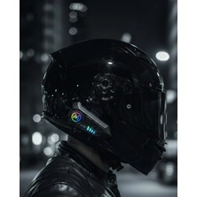 Ceylan Adam Mey Ithalat® Bluetooth 5.3 Kask Içi Intercom Kulaklık 1000 M Mesafe 1000 Mah