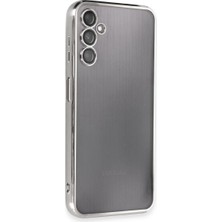 Uravas Store Samsung Galaxy A14 4g Kılıf Razer Lensli Silikon - Gümüş
