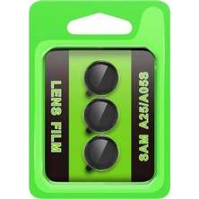 Ankaverse®  Samsung Galaxy A25 5g Raze Metal Kamera Lens - Siyah
