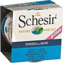 Schesir Ton Balıklı ve Aloeli Yavru Kedi Konservesi 85G