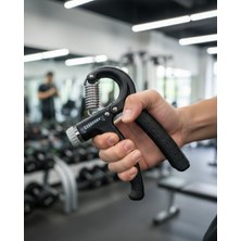 Azrlya Ayarlanabilir El Yayı Sayaçlı Paslanmaz Çelik 5–60 kg Direnç - Lisinya