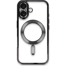 Uravas Store Iphone 16 Kılıf Kross Magneticsafe Kapak - Siyah