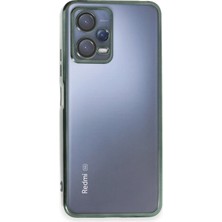 Ankaverse®   Redmi Note 12 5g Kılıf  Lensli Silikon - Yeşil
