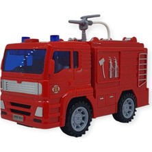 Azrlya Su Fışkırtan Itfaiye Aracı - Sesli Işıklı - 661-01 - Panzer (Lisinya)