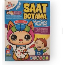 Azrlya Ahşap Saat Boyama