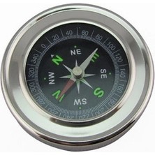 Azrlya Nikula-Yuvarlak Metal Kasa Dayanıklı Pusula 60MM ( Lisinya )