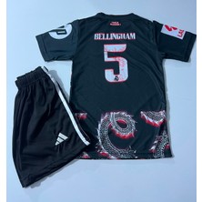 Candy Cup R. Madridd 2024/25 Sezon Dragon Desenli Bellingham Çocuk Forma 2li Set H
