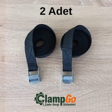 ClampGo 3 Metre Mini Mandallı Gerdirme Halatı Bağlama Kayışı Sabitleme Spanzeti