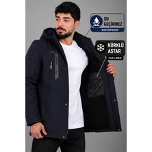 Stil Kombin Su ve Rüzgar Geçirmez Outdoor Softshell Kışlık Mont Pldp 3014_50510