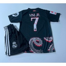 Candy Cup R. Madridd 2024/25 Sezon Dragon Desenli Vini Jr. 7  Çocuk Forma 2li Set H