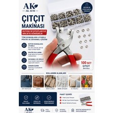 Ak Avm Çıt Çıt Takma Pensesi Çıt Çıt Makinesi Metal Çıt Çıt Basım Aleti